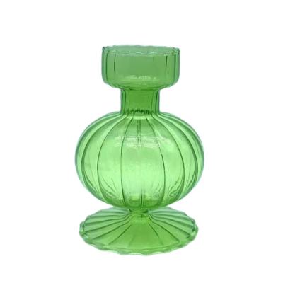 China Modern Customized Design Flower Vase Borosilicate Glass Cheap Glass Vase for sale