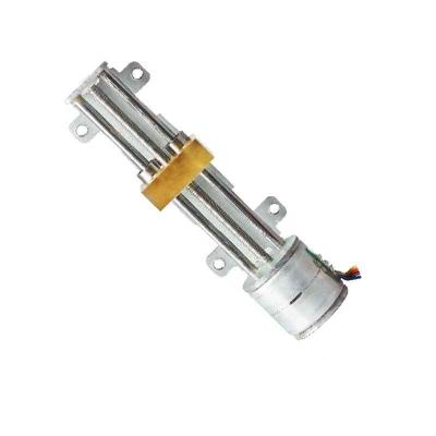 China 20mm linear propulsion stepping motor with copper slider for medical equipment 20BY25-068 for sale