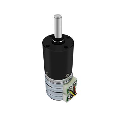 China 25mm double stack  stepper motor 12V 24V high torque with planetary gearbox GMP24-25BY for sale