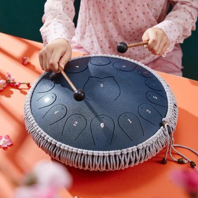 China Mini Musical Instrument Carbon Steel 15 Notes Tongue Hand Drum Musical Instruments Online Wholesale for sale