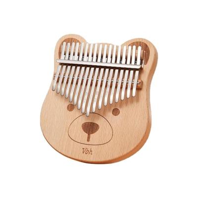 China Popular Wooden Piano 17 Keys African Kalimba Shaker Musical Instrument Kalimba Tags for sale