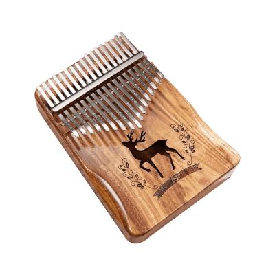 China China kalimba popular genuine koa book song glossy finish musical instruments for sale