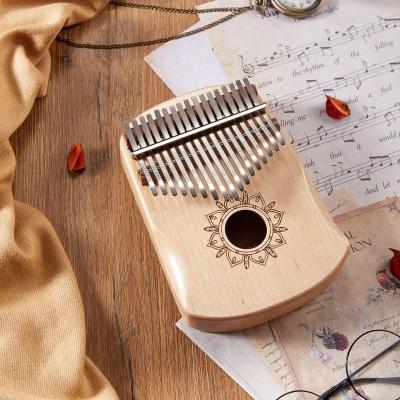 China New popular byla christmas promotion 21keys stylish instrument kalimba shrapnel for sale