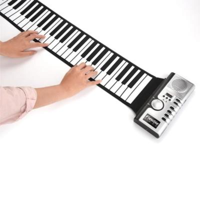 China Digital 61 Keys Roll Up Programmable Keyboard Digital Electric Piano For Kids Entertainment Toy Musical Instrument for sale