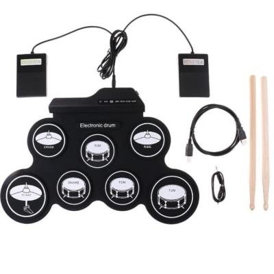 China Non-toxic and harmless silicone electronic digital drum environmental protection portable electric electronics for sale