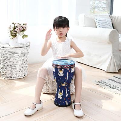 China 1300g kids musical instrument light china wholesale private mold integrated ABS musical instruments for kids afrian djembe drums for sale