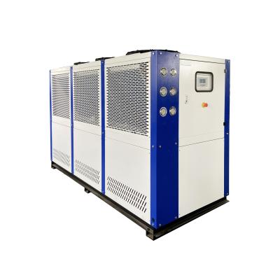 China 30HP Refrigerator Water Chiller Price Industrial Cooling Industrial Air Cooled Chiller For CNG Station Gas Cooling for sale