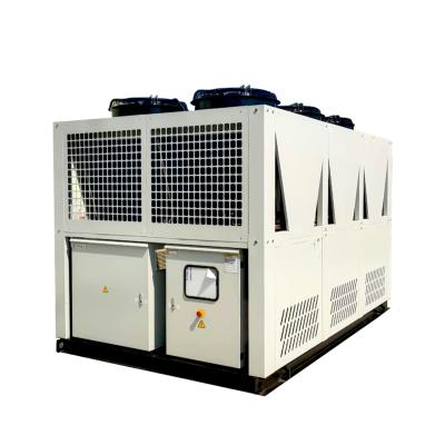 China Shell And Tube Type 200 Kw Air Cooled Water Cooling System Industrial Chiller Price for sale