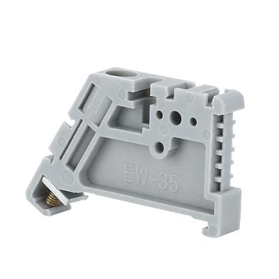 China Hot Selling Changsong PP Moistuteproof Terminal Block Ew-35 Plastic Terminal Block Connector Rail Fasteners for sale