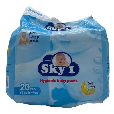 China M/L/XL/XXL Baby Breathable pull pants dry diaper for girl&boy's for sale