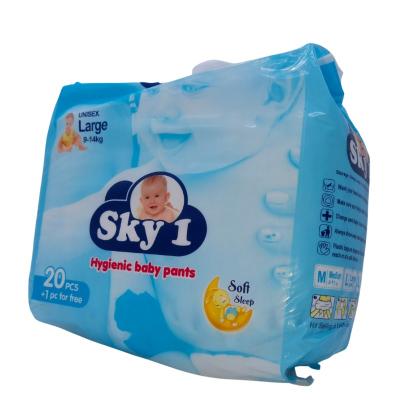 China Free Sample nappies ups extra care pants pull up A grade baby diapers for sale