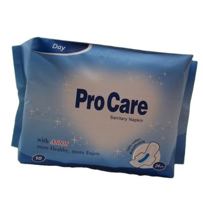 China 100% Promotion Hot Sale Women Sanitary Pads with Super Absorption for sale