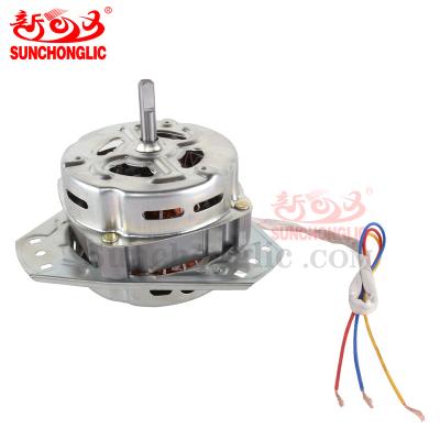 China Universal household Sunchonglic 90W washing machine parts rotate dehydration motor for single automatic or semi-automatic seal for sale