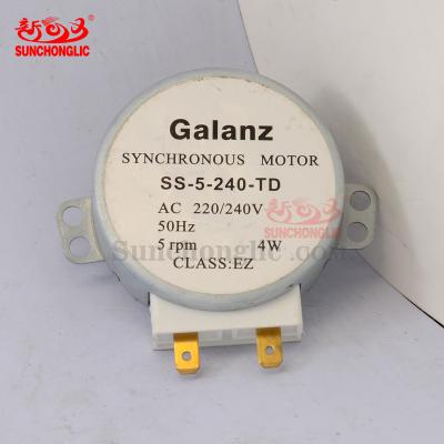 China Low Cost Drip Proof Electronic Motors 220v Microwave Oven Sunchonglic Synchronous Motor for Sale Applicable to Galanz for sale