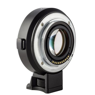 China Aluminum Alloy JingYing E-mount 67mm Camera Lens Adapter E-F Ring For E-F Mount Camera for sale