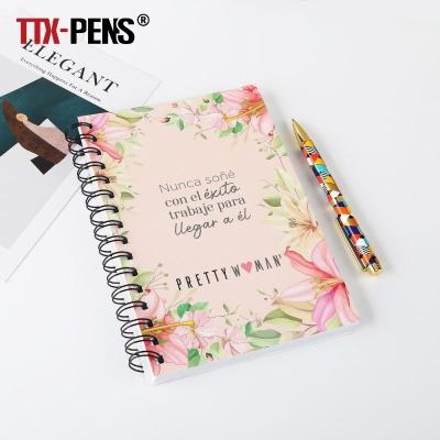 China Agriculture TTX Custom Subject College Ruled Paper Spiral Hardbound Notebooks For Student Office School Business Art Supplies for sale