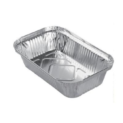 China High Quality Food Customer Made Aluminum Foil Container With Lid For Food for sale