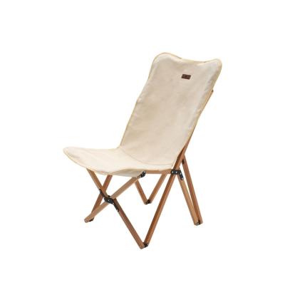 China Hot Seller Portable High Quality Outdoor Portable Furniture Canvas Amazon Wooden Folding Camping Chair for sale