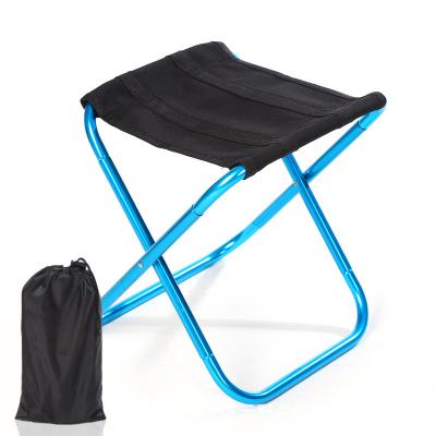 China Aluminum Alloy Professional Lightweight Portable Stool Beach Fishing Portable Outdoor Folding Camping Chair for sale