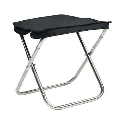 China Kids Outdoor Chair Stainless Steel Folding Stool Foldable Folding Picnic Stool Foldable Portable Fishing Camping Chair for sale