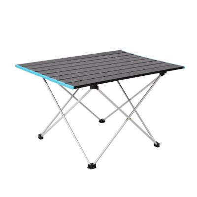 China OEM Small Light Weight Outdoor BBQ Picnic Custom Made Folding Folding Fishing Aluminum Portable Caming Table for sale