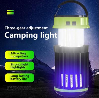 China High Quality Multifunctional Waterproof USB Zapper Outdoor Lamp Camping Mosquito Killer Portable Led Light Lamp for sale