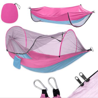 China New Style Lightweight Double Outdoor Camping Portable Folding Mosquito Proof Hammock for sale