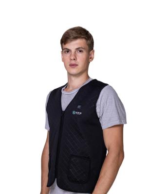 China Ultrasonic Pressed Cotton Fabric USB Heated Thermal Vest A Must-Have for Outdoor Work for sale