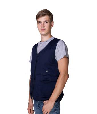 China Stay Cool and Comfortable with Our Fashionable Navy Blue Short Sleeve Cooling Vest for sale