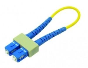 China Videos SC SM Fiber Optic Patch Cord , Multimode 9 / 125 Patch Cord for sale