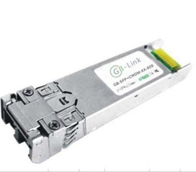 China Módulo del transmisor-receptor de la fibra óptica de CWDM SFP, conector del LC del transmisor-receptor 10G del 10KM en venta