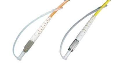 China DIN OM4 OFNR Multimode Fiber Optic Cable , Fiber Optic Jumper Cable DX / SX for sale