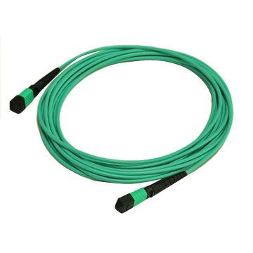 China Fiber Optical MTP / MPO Patch Cord for sale