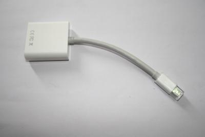 China USB Mini Displayport Male To DVI Female Adapter Cable RoHS For Mac , 6.75Gbps for sale