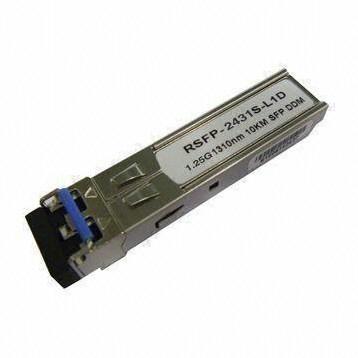 China módulo del transmisor-receptor de la fibra óptica de 1.25G SFP en venta