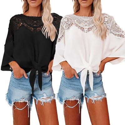 China Anti-pilling anti-pilling new high quality women tops designer women blouse and wholesale ladies blouse for sale