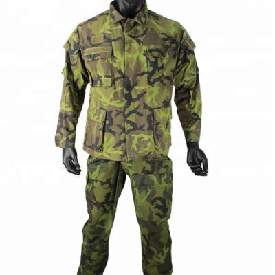 China Woodland Tear Proof Camouflage BDU Uniform Breathable Woodland Anti-Static Customized Military Uniform for sale