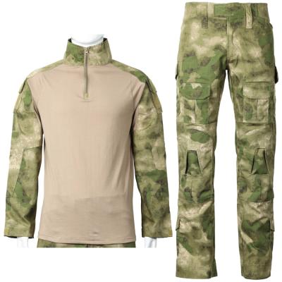 China Anti-UV Military Tactical Suit Breathable Classic Camouflage Camouflage Military Uniform for sale