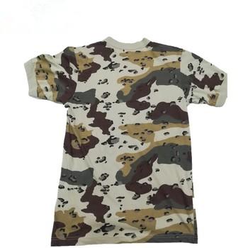 China Hot Sale 100% Cotton Saudi Arabia Anti-Pilling Camouflage Military T-Shirt Round Neck for sale