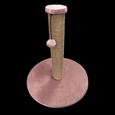 China Viable Sisal Kitten Frame Toy Scratching Column Cat Claw Board Carpet Cloth Cat Scratching Post Cat Climbing Frame for sale