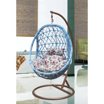 China Contemporary Custom Modern Outdoor Furniture Metal Egg Hanging Swing Chair for sale