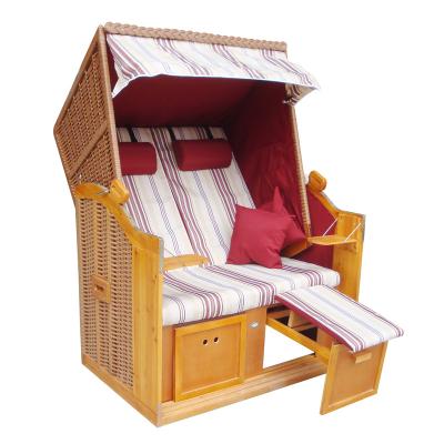 China Factory Supply High Quality Easy-carry Folding Wooden German Beach Chair for sale