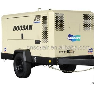 China Doosan Lubricated Ingersollrand P600/XP535Air Compressor600CFM-535CFM 7-8.6bar Pressure WCU Diesel Engine USA Origin for sale