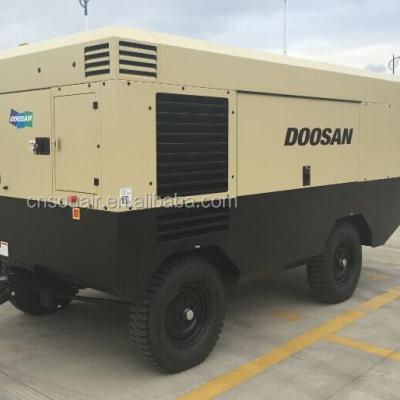 China XP1060 9/300HA Doosan IR Air Compressor Diesel Engine 1050CFM-1060CFM 125PSI 8.6Bar Lubricated Mining Drilling Compressor for sale