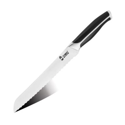 China Sustainable 8 Inch SUS420 Stainless Steel Hot Knife For Bread With Plastic Handle Bread Knife for sale