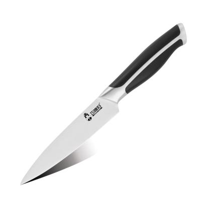 China 2021 Gift Simple Item Viable Design 5 Inch Handle Kitchen Serving Paring Knife ABS Stainless Steel Knife for sale