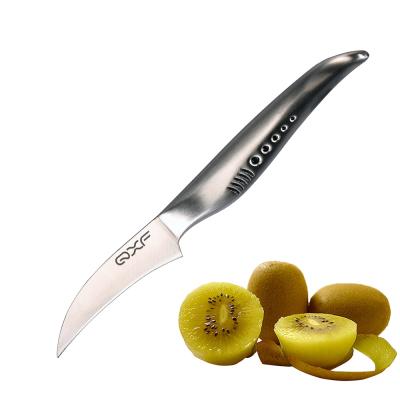 China Viable Unique Series Design Birds Beak Super Sharp Paring Knife Potato Shark Turns 2.75 Inch Peeling Knife for sale