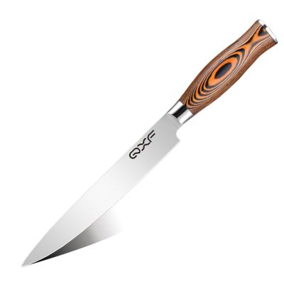 China Durable Forged German High Carbon Steel Handle Ergonomic Design Slicing Carving Knife for sale