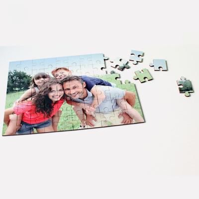 China DIY TOY Wholesale and Retail Factory Sell Custom Different Shape MDF Sublimation Jigsaw Puzzle for sale