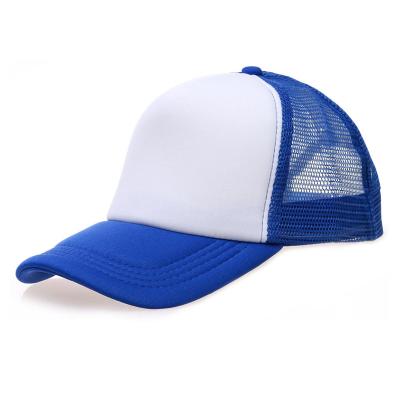 China JOINT Cheap Advertising Sports 100% Polyester Custom Mesh Trucker Caps And Hat For Gifts for sale